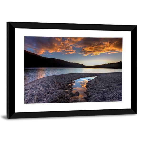 Pend Oreille Lake Canvas Wall Art-3 Horizontal-Gallery Wrap-25" x 16"-Tiaracle
