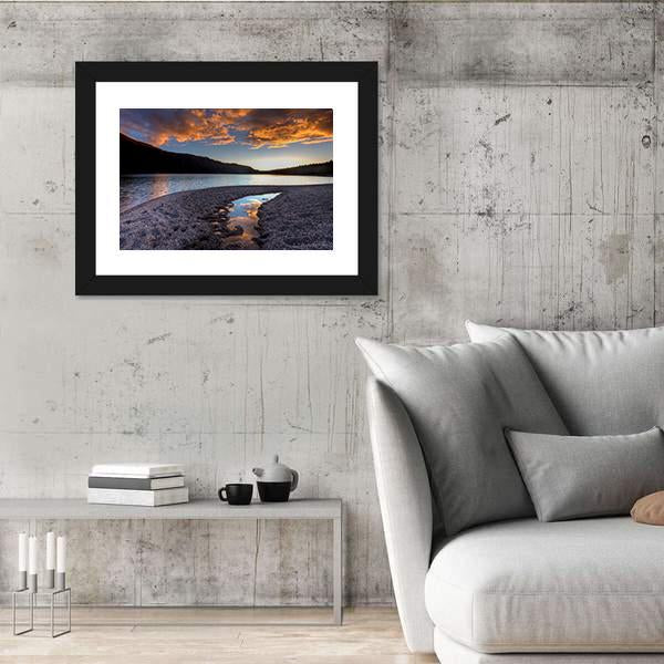 Pend Oreille Lake Canvas Wall Art-3 Horizontal-Gallery Wrap-25" x 16"-Tiaracle