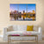 Pennsylvania Skyline On The Allegheny River Canvas Wall Art-3 Horizontal-Gallery Wrap-37" x 24"-Tiaracle