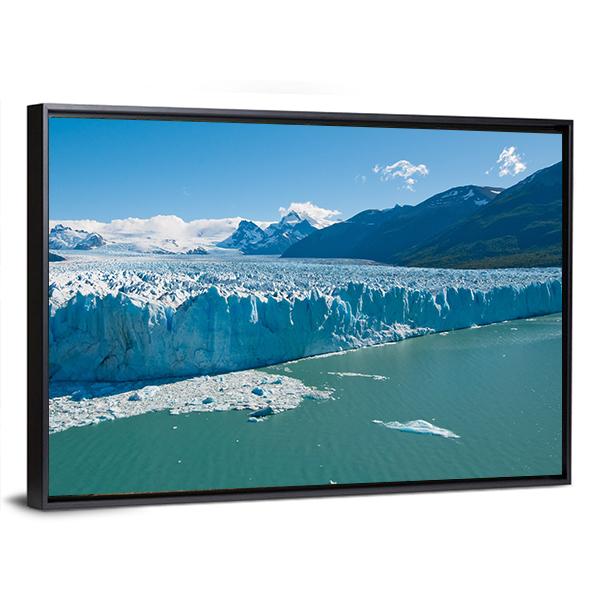 Perito Moreno Glacier Patagonia Argentina Canvas Wall Art-3 Horizontal-Gallery Wrap-25" x 16"-Tiaracle