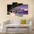 Perth Viewed On Glorious Morning With Narrows Bridge Canvas Wall Art-4 Pop-Gallery Wrap-50" x 32"-Tiaracle