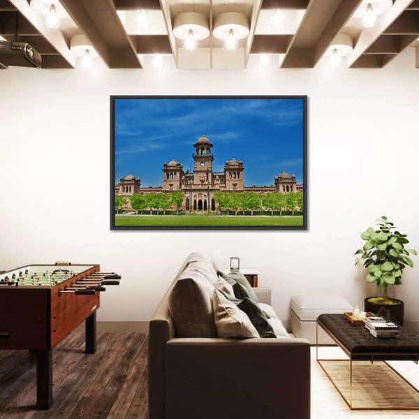 Peshawar University Pakistan Canvas Wall Art-5 Horizontal-Gallery Wrap-22" x 12"-Tiaracle