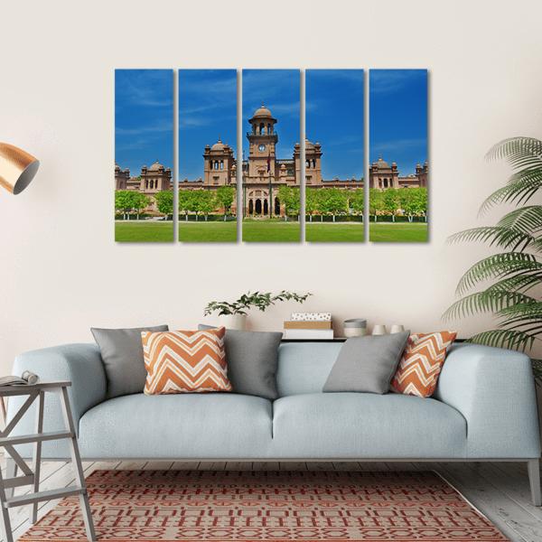 Peshawar University Pakistan Canvas Wall Art-5 Horizontal-Gallery Wrap-22" x 12"-Tiaracle