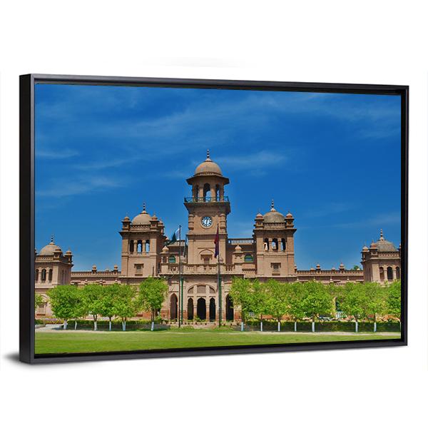 Peshawar University Pakistan Canvas Wall Art-5 Horizontal-Gallery Wrap-22" x 12"-Tiaracle