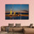 Peter And Paul Fortress On The Hare Island At Night Canvas Wall Art-3 Horizontal-Gallery Wrap-37" x 24"-Tiaracle