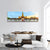 Pha That Luang Temple In Vientiane Panoramic Canvas Wall Art-1 Piece-36" x 12"-Tiaracle