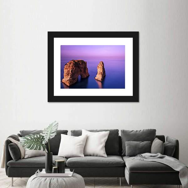 Picture Of Rawsha Rock Canvas Wall Art-5 Horizontal-Gallery Wrap-22" x 12"-Tiaracle