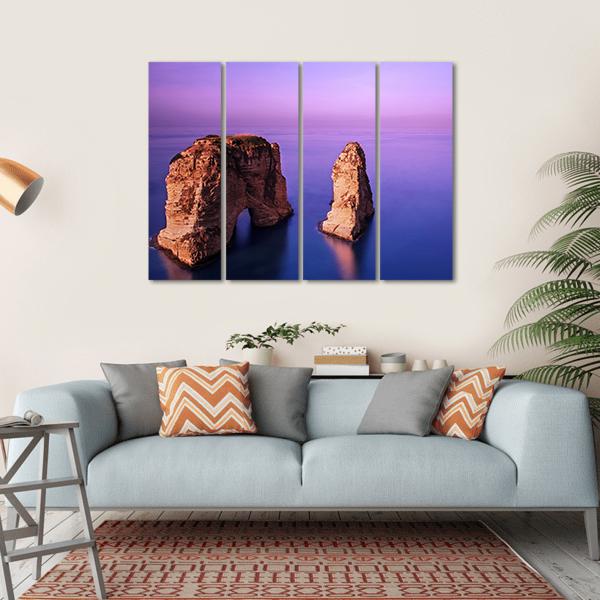 Picture Of Rawsha Rock Canvas Wall Art-1 Piece-Gallery Wrap-36" x 24"-Tiaracle