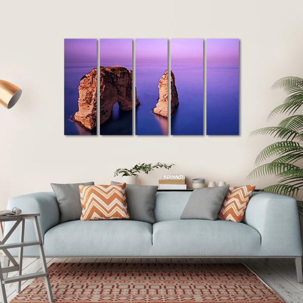 Picture Of Rawsha Rock Canvas Wall Art-5 Horizontal-Gallery Wrap-22" x 12"-Tiaracle