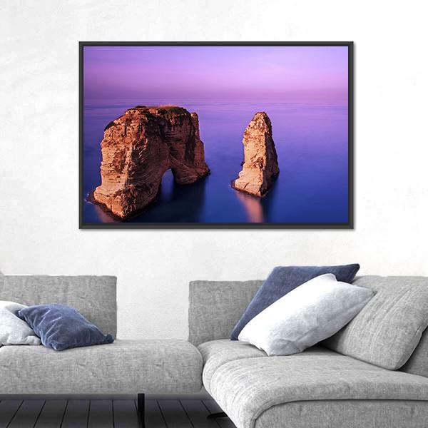 Picture Of Rawsha Rock Canvas Wall Art-5 Horizontal-Gallery Wrap-22" x 12"-Tiaracle