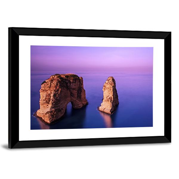 Picture Of Rawsha Rock Canvas Wall Art-5 Horizontal-Gallery Wrap-22" x 12"-Tiaracle