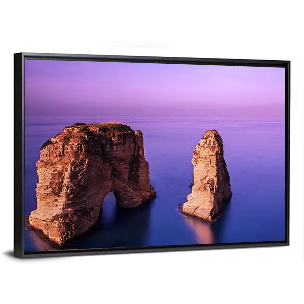 Picture Of Rawsha Rock Canvas Wall Art-5 Horizontal-Gallery Wrap-22" x 12"-Tiaracle