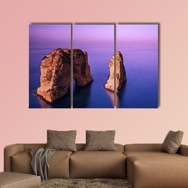 Picture Of Rawsha Rock Canvas Wall Art-3 Horizontal-Gallery Wrap-37" x 24"-Tiaracle