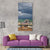 Pier Near Seaside In Summer Vertical Canvas Wall Art-3 Vertical-Gallery Wrap-12" x 25"-Tiaracle