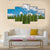 Pine Tree In Big Park Chiang Mai Canvas Wall Art-5 Star-Gallery Wrap-62" x 32"-Tiaracle