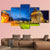 Pisa Tower Landmark Italy In Twilight Time Canvas Wall Art-3 Horizontal-Gallery Wrap-37" x 24"-Tiaracle