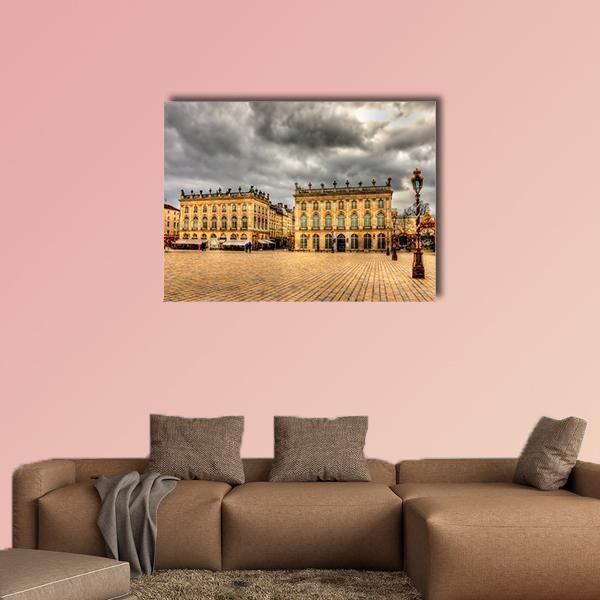 Place Stanislas In Nancy France Canvas Wall Art-1 Piece-Gallery Wrap-48" x 32"-Tiaracle