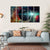 Planet Earth From The Space Canvas Wall Art-5 Horizontal-Gallery Wrap-22" x 12"-Tiaracle