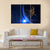 Planet Earth With A Spectacular Sunset Canvas Wall Art-1 Piece-Gallery Wrap-24" x 16"-Tiaracle