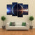 Planets In Outer Space Canvas Wall Art-4 Pop-Gallery Wrap-50" x 32"-Tiaracle