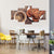 Plate With Chocolate Cookies And Cup Of Hot Coffee Canvas Wall Art-4 Pop-Gallery Wrap-50" x 32"-Tiaracle