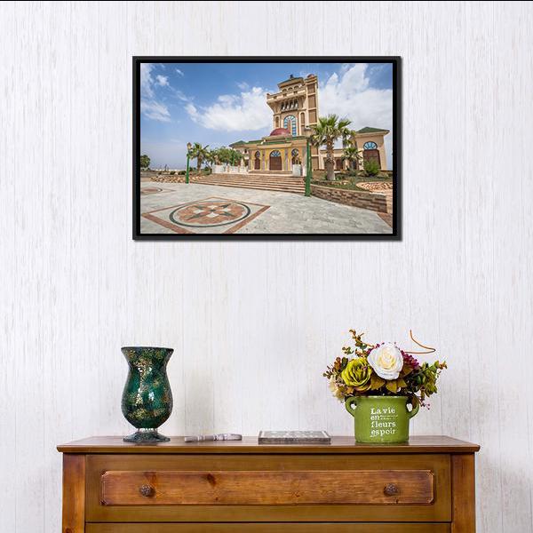 Plateau Of Lalla Setti Canvas Wall Art-1 Piece-Floating Frame-24" x 16"-Tiaracle