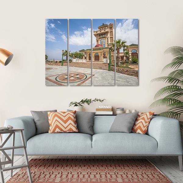 Plateau Of Lalla Setti Canvas Wall Art-4 Horizontal-Gallery Wrap-34" x 24"-Tiaracle