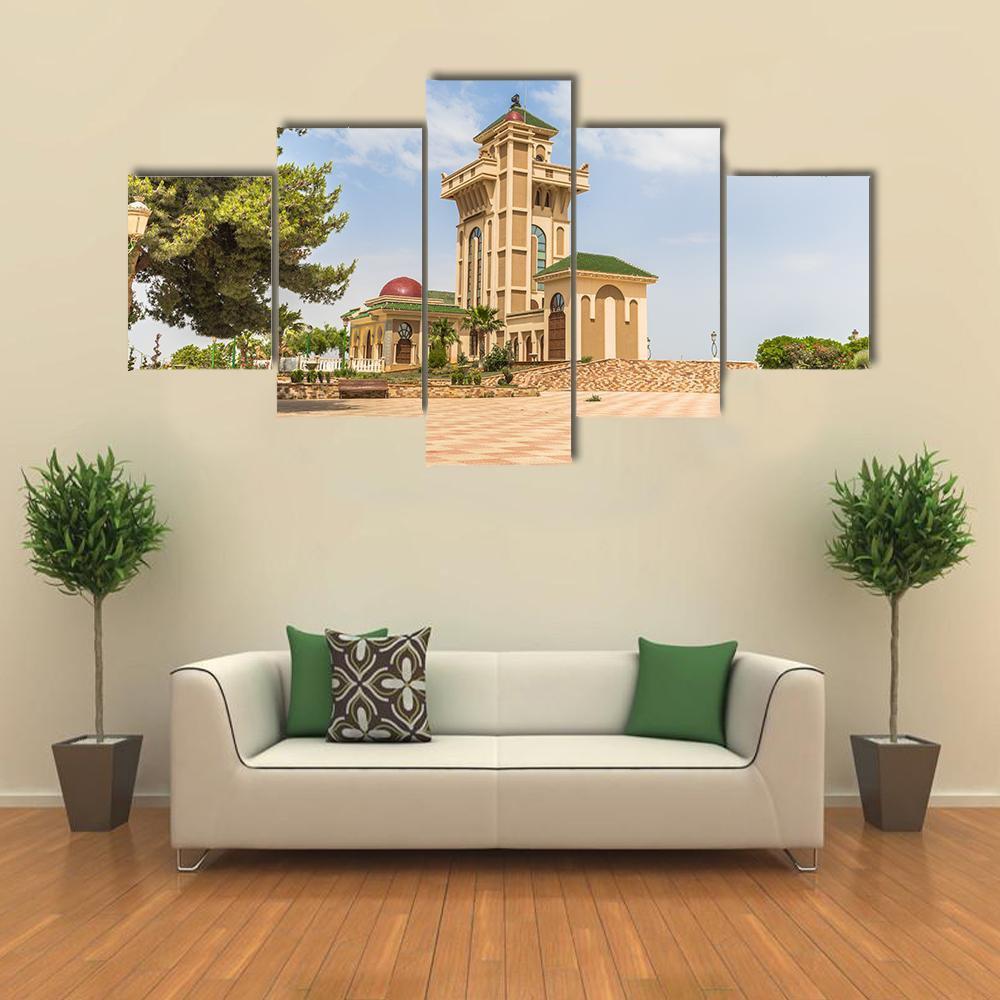 Plateau Of Lalla Setti in Tlemcen Canvas Wall Art-5 Star-Gallery Wrap-62" x 32"-Tiaracle
