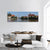 Poland City With River Panoramic Canvas Wall Art-1 Piece-36" x 12"-Tiaracle