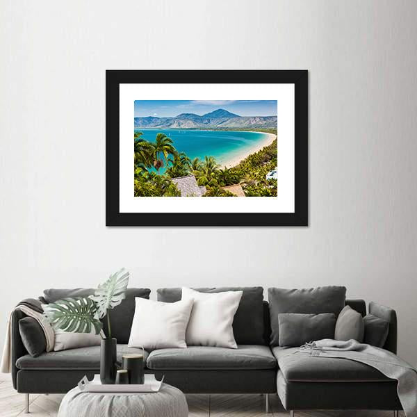 Port Douglas Beach Canvas Wall Art-3 Horizontal-Gallery Wrap-25" x 16"-Tiaracle