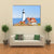 Portland Head Lighthouse Canvas Wall Art-4 Pop-Gallery Wrap-50" x 32"-Tiaracle