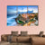 Portugal Coastal Town Canvas Wall Art-5 Pop-Gallery Wrap-47" x 32"-Tiaracle