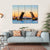 Postcard View Of Palace Bridge Canvas Wall Art-4 Horizontal-Gallery Wrap-34" x 24"-Tiaracle