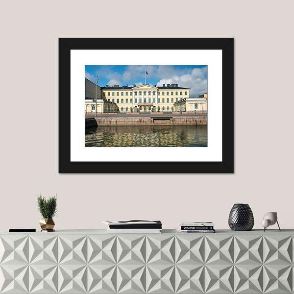 President Office Of The Republic Of Finland Canvas Wall Art-1 Piece-Framed Print-20" x 16"-Tiaracle