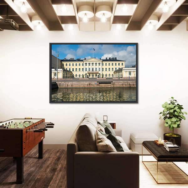President Office Of The Republic Of Finland Canvas Wall Art-3 Horizontal-Gallery Wrap-25" x 16"-Tiaracle