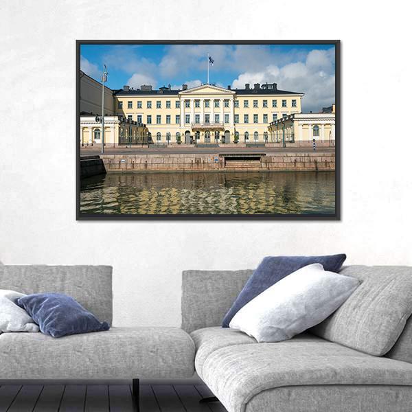 President Office Of The Republic Of Finland Canvas Wall Art-3 Horizontal-Gallery Wrap-25" x 16"-Tiaracle