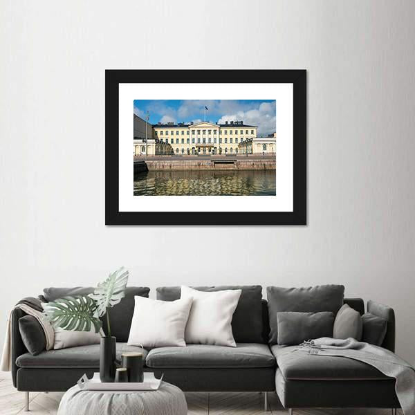 President Office Of The Republic Of Finland Canvas Wall Art-3 Horizontal-Gallery Wrap-25" x 16"-Tiaracle