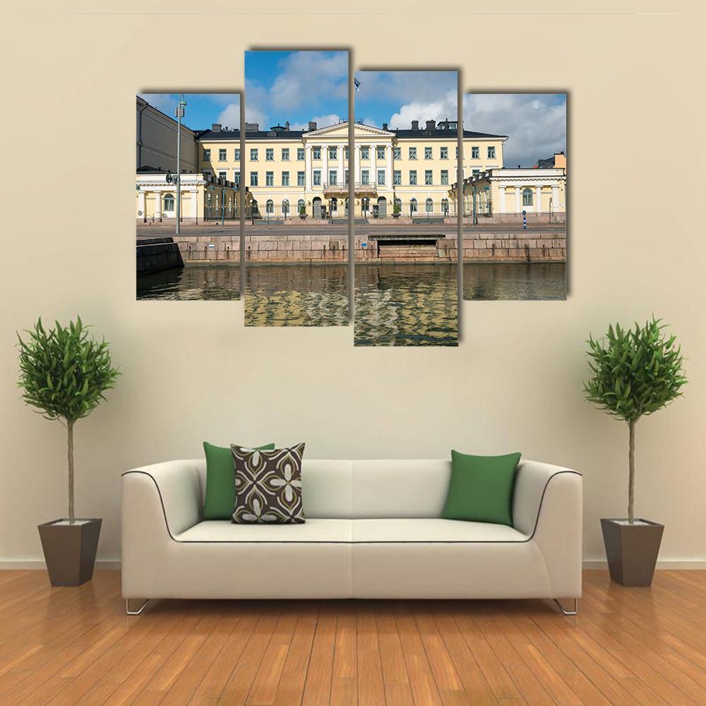 President Office Of The Republic Of Finland Canvas Wall Art-4 Pop-Gallery Wrap-50" x 32"-Tiaracle