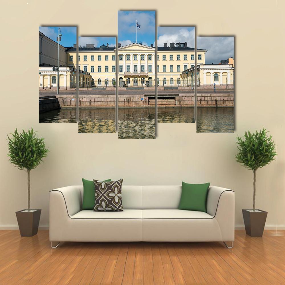 President Office Of The Republic Of Finland Canvas Wall Art-5 Pop-Gallery Wrap-47" x 32"-Tiaracle