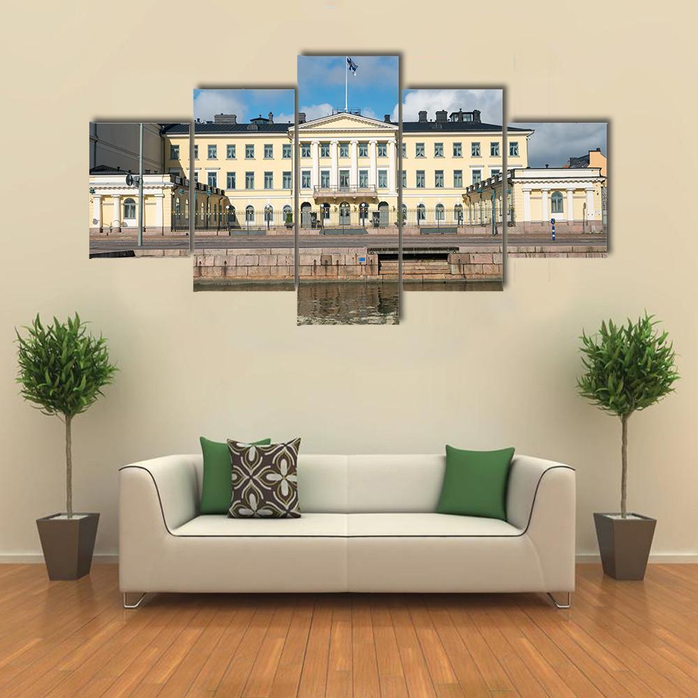 President Office Of The Republic Of Finland Canvas Wall Art-5 Star-Gallery Wrap-62" x 32"-Tiaracle