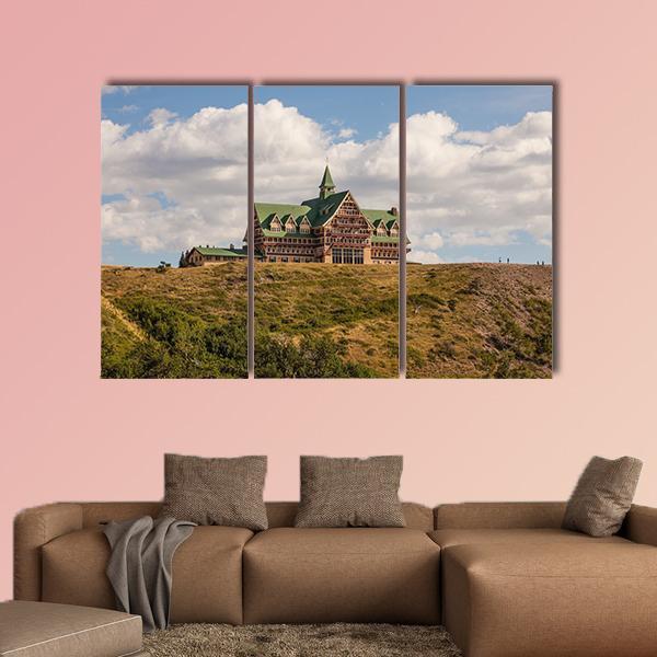 Prince Of Wales Hotel In Canada Canvas Wall Art-3 Horizontal-Gallery Wrap-37" x 24"-Tiaracle