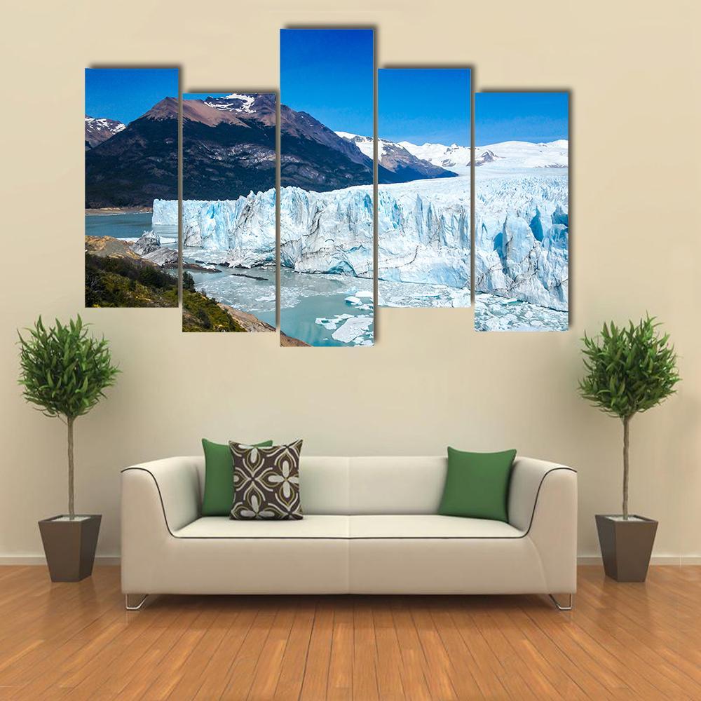Puerto Madryn In Argentina Canvas Wall Art-5 Pop-Gallery Wrap-47" x 32"-Tiaracle