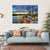 Putra Mosque In Putrajaya Canvas Wall Art-4 Horizontal-Gallery Wrap-34" x 24"-Tiaracle