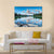 Pyramid Lake In Alberta Canal Canvas Wall Art-5 Horizontal-Gallery Wrap-22" x 12"-Tiaracle