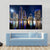 Queensland City At Night Australia Canvas Wall Art-4 Horizontal-Gallery Wrap-34" x 24"-Tiaracle