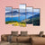 Lake Wakatipu Canvas Wall Art-5 Pop-Gallery Wrap-47" x 32"-Tiaracle