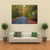 Quiet Leafy Country Lane Canvas Wall Art-4 Pop-Gallery Wrap-50" x 32"-Tiaracle