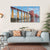 Railway Bridge Over Firth Of Forth In Scotland Canvas Wall Art-5 Horizontal-Gallery Wrap-22" x 12"-Tiaracle