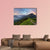 Rainbow Over Mountain Peak Canvas Wall Art-4 Horizontal-Gallery Wrap-34" x 24"-Tiaracle