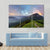 Rainbow Over Mountain Peak Canvas Wall Art-3 Horizontal-Gallery Wrap-37" x 24"-Tiaracle